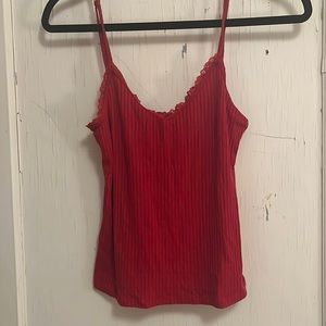 Rouje red Lio tank top